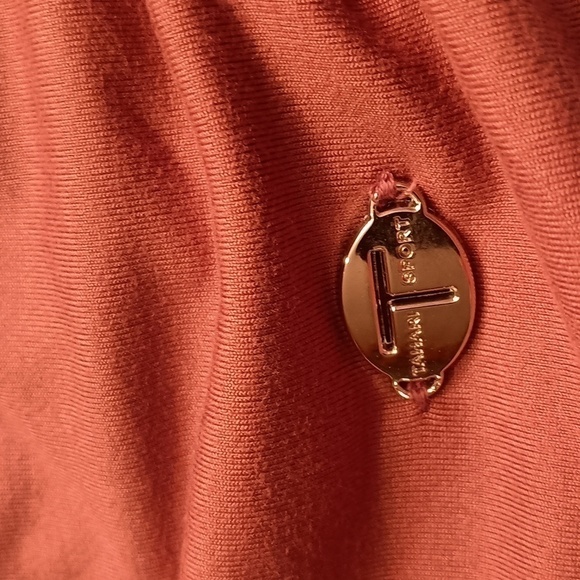 Tahari Sport Long Sleeve Mauve Colored Dolman Sleeves Pullover Plus size Top NWT - Picture 6 of 11